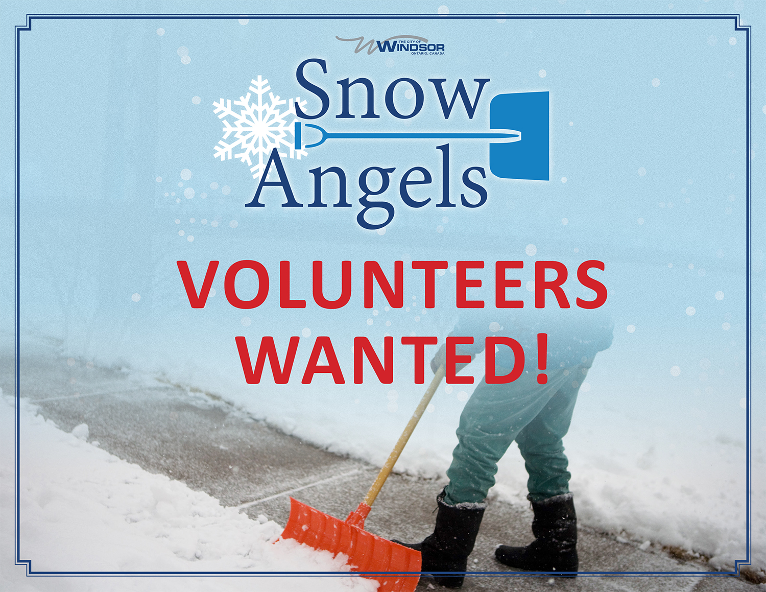 Snow Angels Volunteer Logo