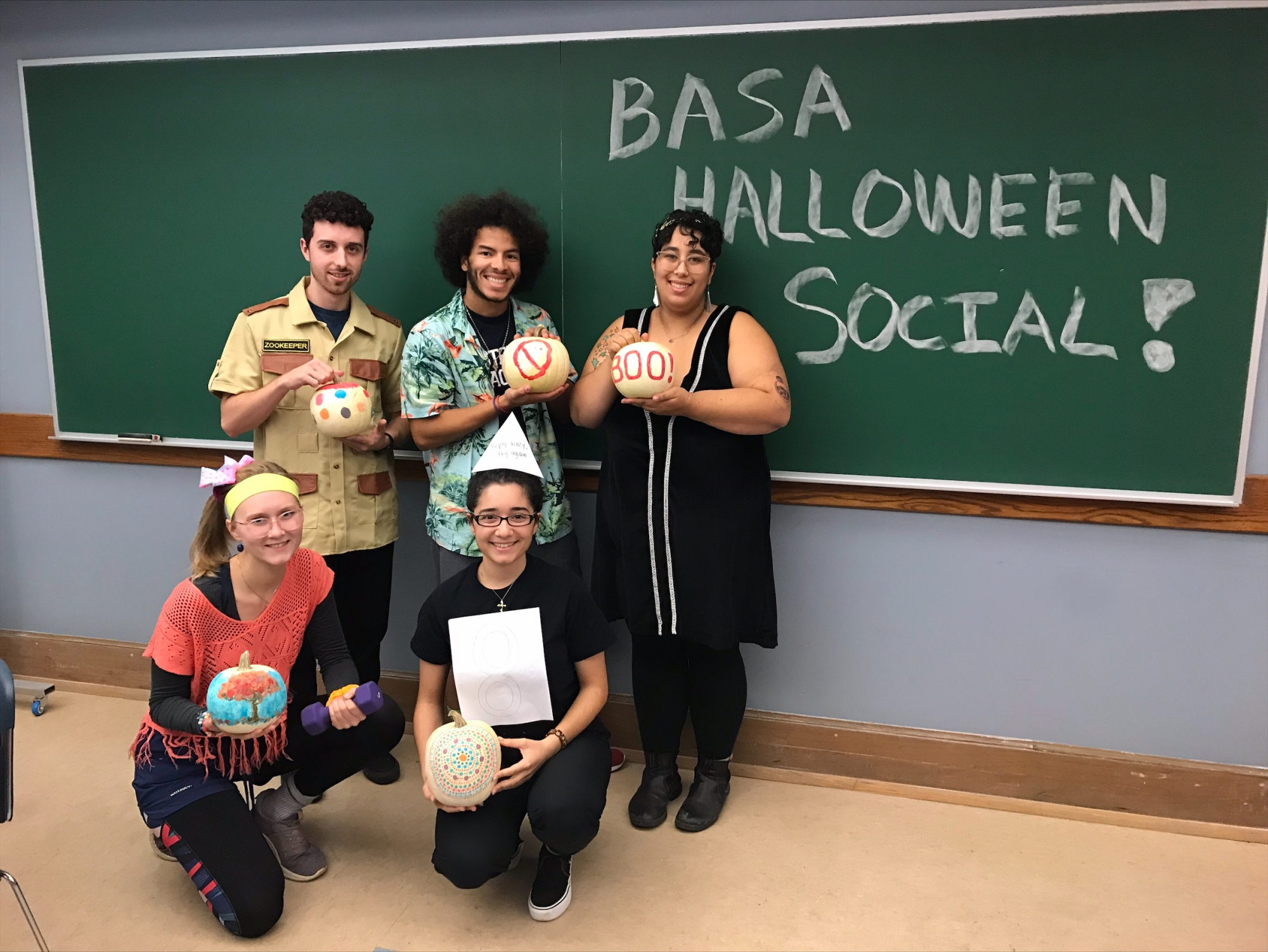 Artsci students at the 2022 BASA Halloween Social