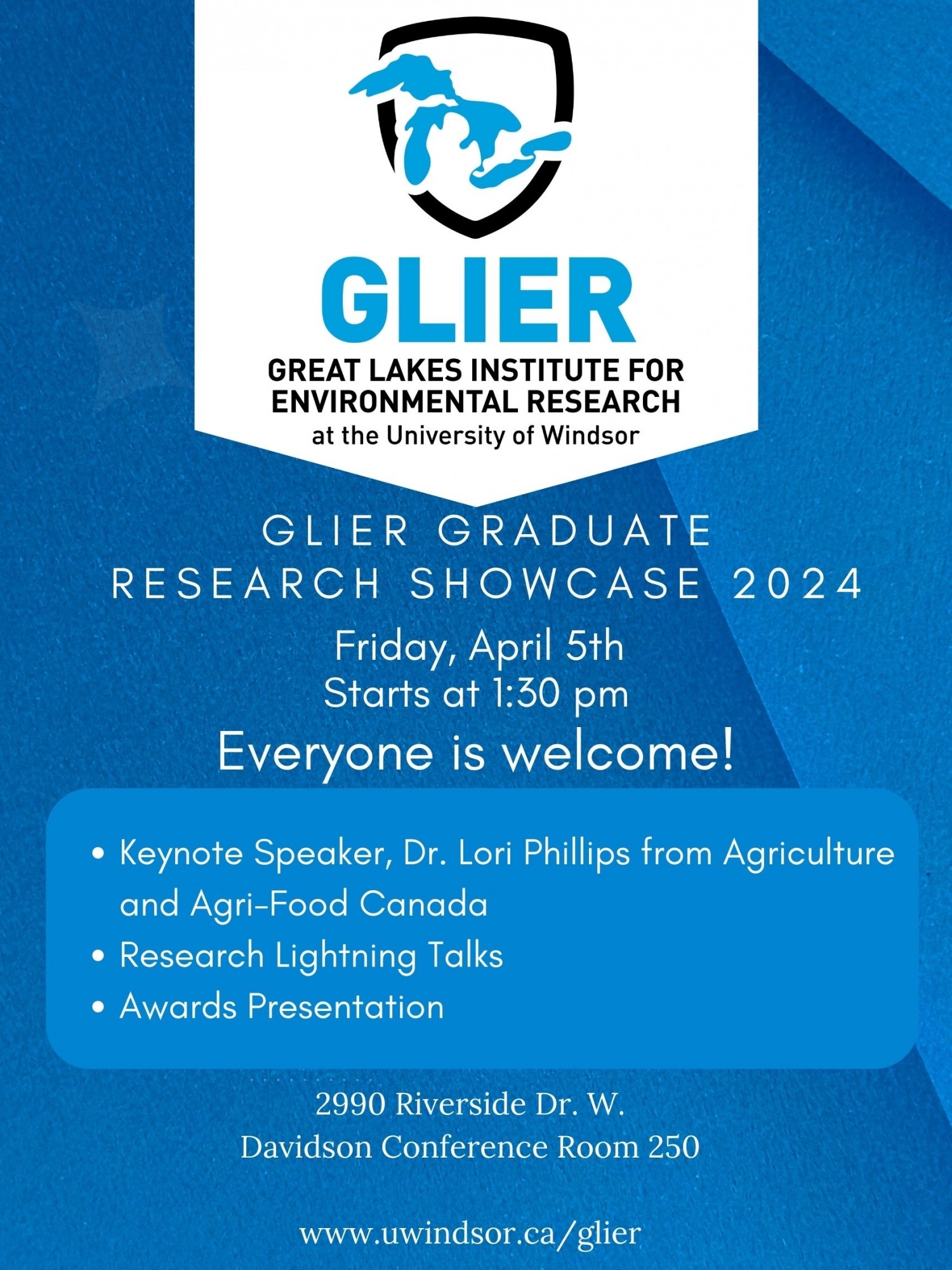 Posters for GLIER Graduate Research Showcase 2024