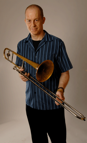 Michael Stone teaches trombone at SoCA Music
