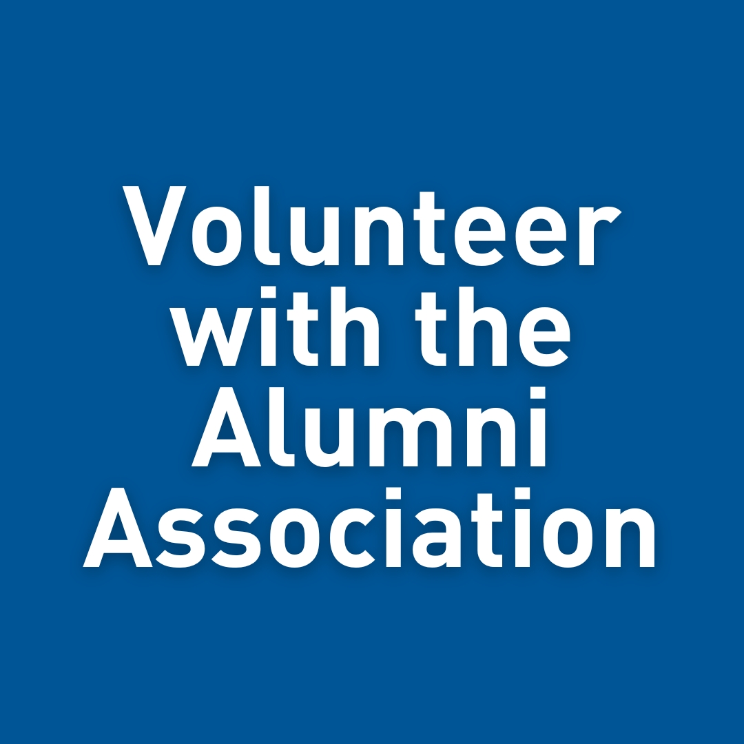 Volunteer with the Alumni Association