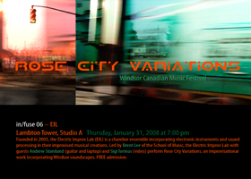poster for rose city variations