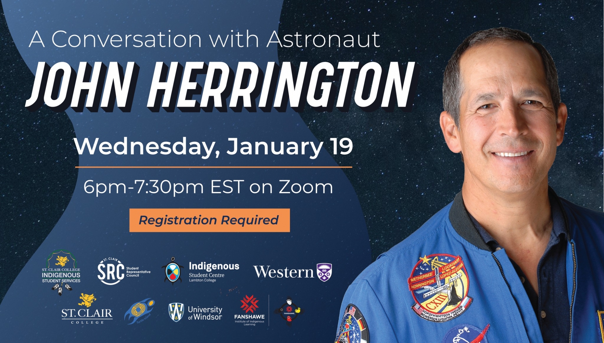 A Conversation With Astronaut John Herrington | Aboriginal Education Centre