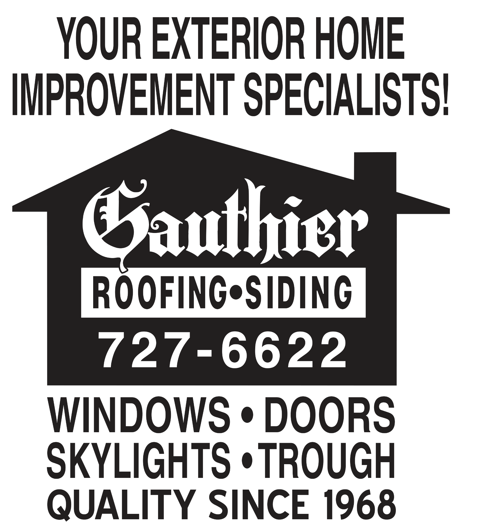 Gauthier Roofing and Siding Logo