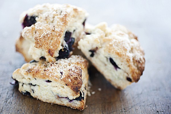 blueberry scones