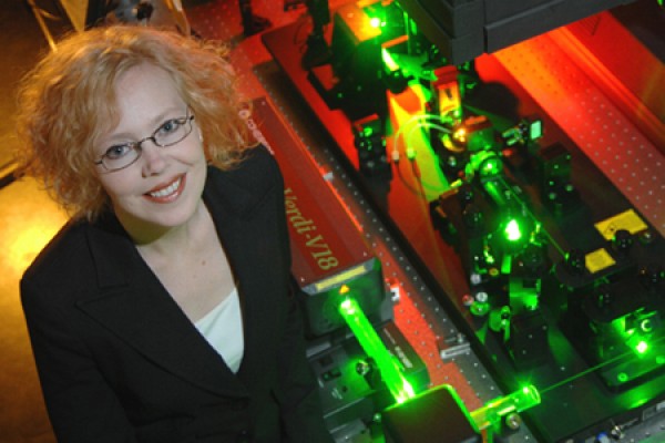 Dalhousie physics professor Kimberley Hall