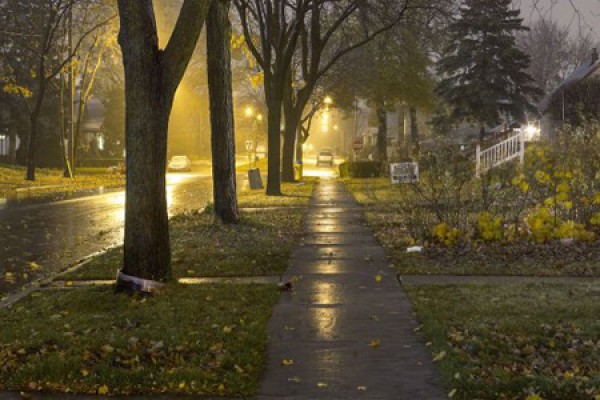 Simon Allen’s image of a Windsor street.