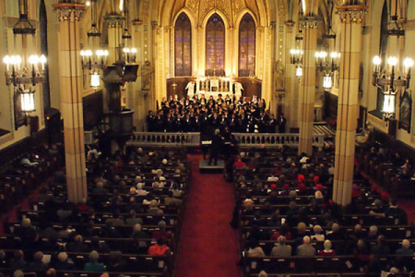 choir in Assumption Church