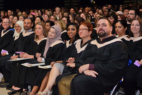 graduands at Convocation