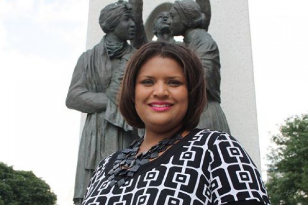 Moore Davis officially accepted the 2015 UWindsor History Department Community Heritage Medal at the Annual General Meeting of the Essex County Black Historical Research Society on June 18, 2015.