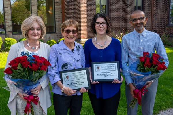 Anna Lanoszka, Barbara Thomas, Tricia Carmichael, Rajesh Seth