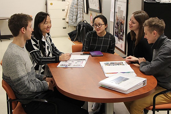 Nevin MacLeod, Shi Jing Xu, Ming Hua Wang, Jacqueline Veres and David Potocek