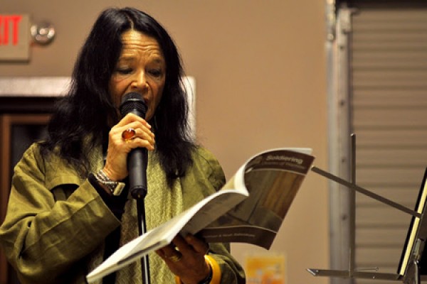 Anne Waldman reads from one of her recent works. Once referred to by Allan Ginsberg as his &quot;spiritual wife,&quot; Waldman will read here on Thursday night and conduct a seminar on Friday morning.