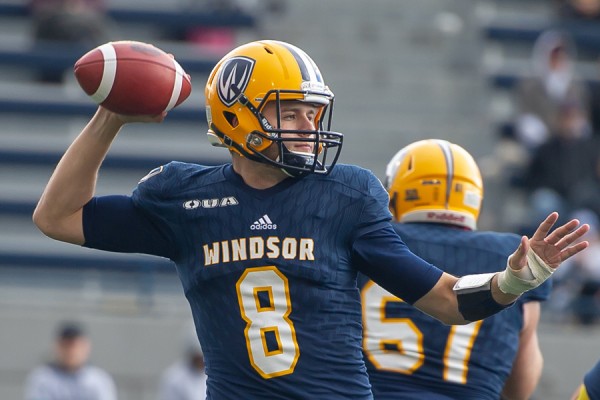 Lancer quarterback Sam Girard