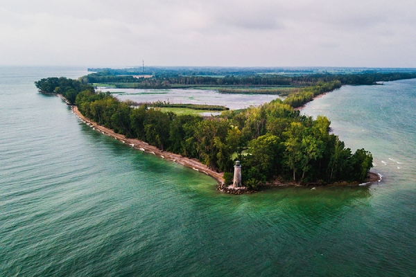 lighthouse on Pelee Island