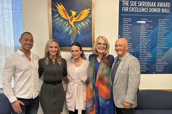 Bijan Mandal, Amie Mandal, Melissa Skrobiak, Martha Reavley, and John Skrobiak