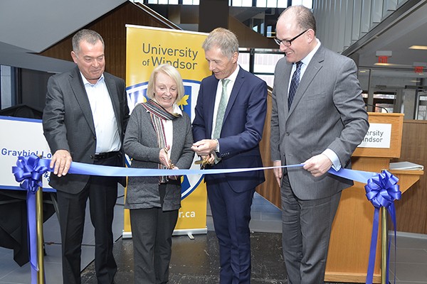 Dave Cooke, Janet Graybiel, Alan Wildeman, Drew Dilkens