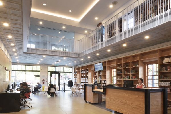 interior of the John Muir Library