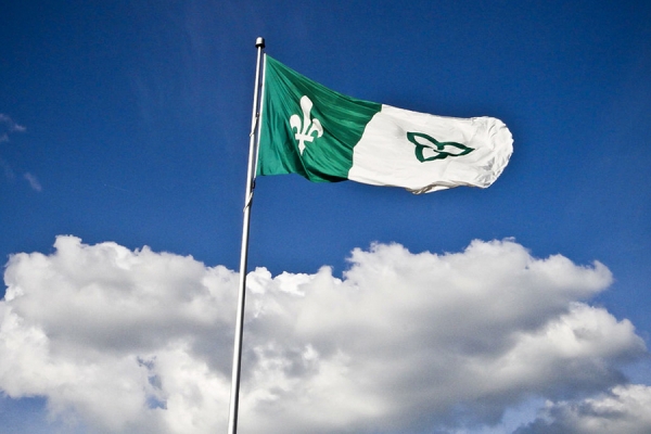 Franco-Ontarian flag