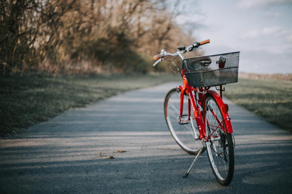 Bicycle parked