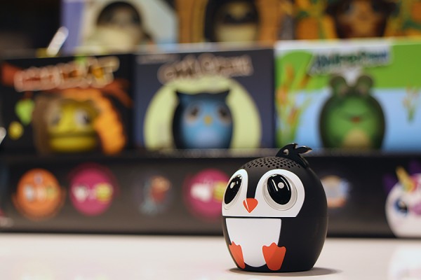 penguin-shaped speaker