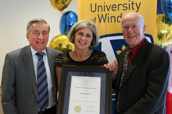 Roger Lauzon, Mary-Ann Rennie, David Palmer