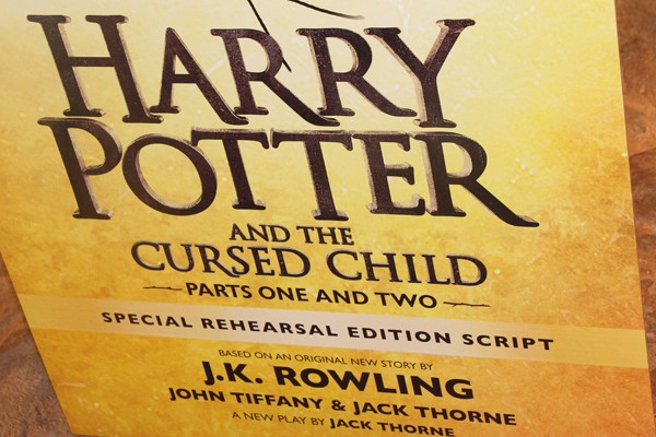 poster advertising &quot;Harry Potter and the Cursed Child&quot;