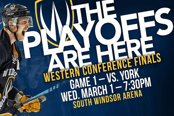 image promoting hockey playoffs