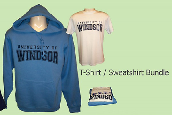 Sweatshirt and T-shirt bundle