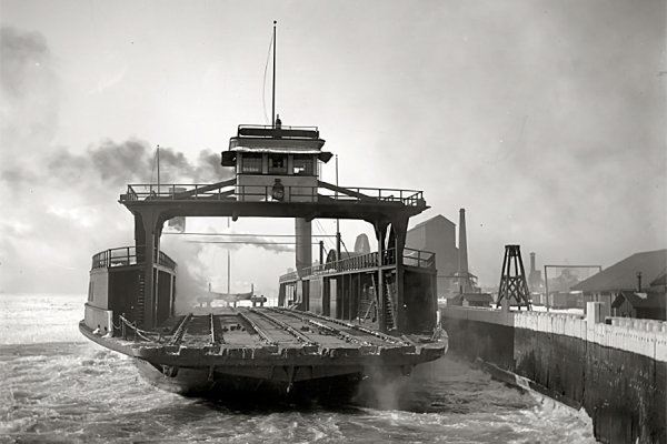 ferry between Windsor and Detroit