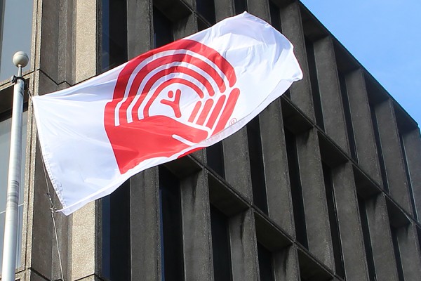 United Way flag