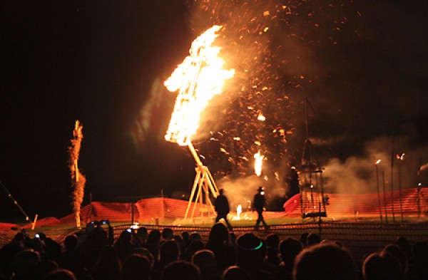 Student Sculptures Shine At Fire Art Festival 