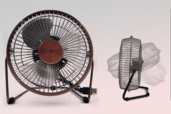 Retro-styled USB fans