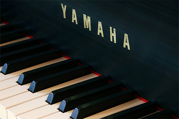 keyboard of Yamaha piano