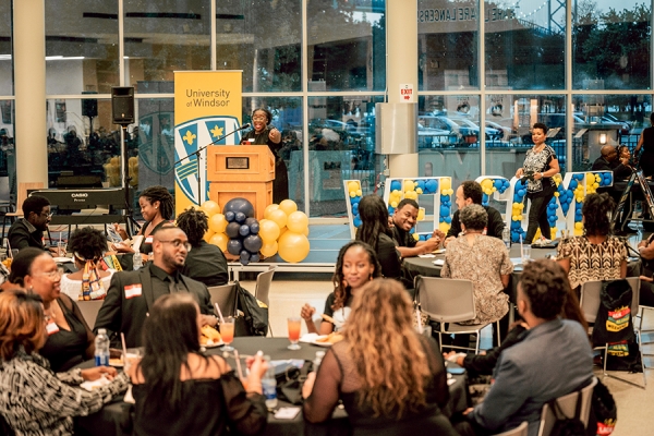 previous gathering of Black alumni