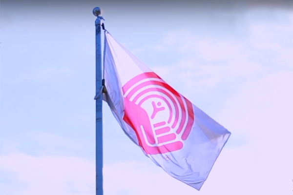 United Way flag