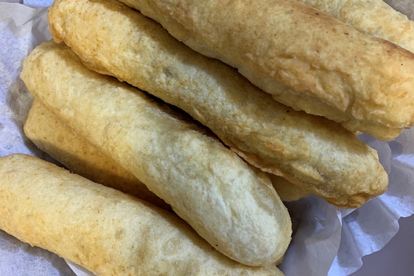 bannock on a plate