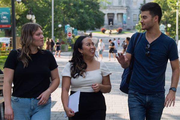 students at McGill