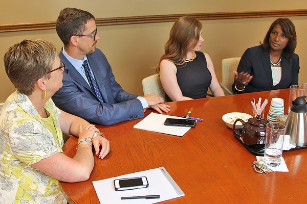 Charlene Senn, Ryan Flannagan, Dusty Johnstone, Indira Naidoo-Harris