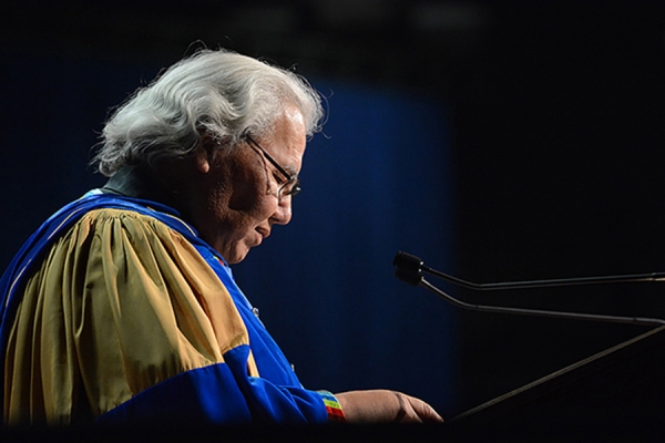 Senator Murray Sinclair addresses Convocation