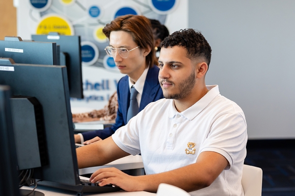 people working on computers