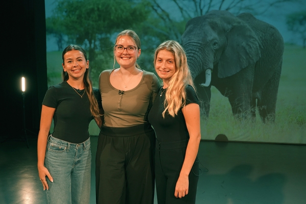 Tea Sekaric, Emma Thwaites, and Rachel Schulz.