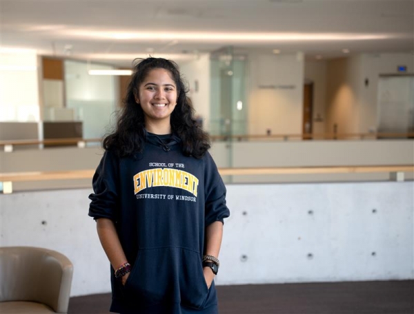 Graduate student Sarika Sharma