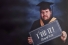 Stefan Stevic in graduation cap and gown