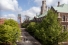 Aerial photo of the University of Windsor campus.