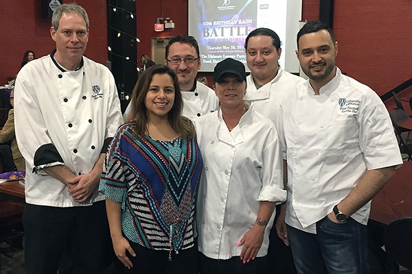 Members of the Food Services staff