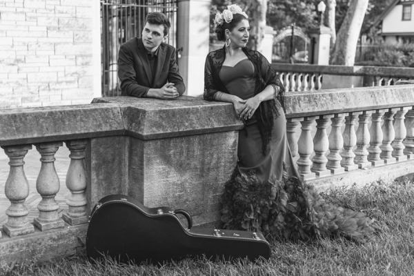 Guitarist Daniel Turner and soprano Amelia Daigle