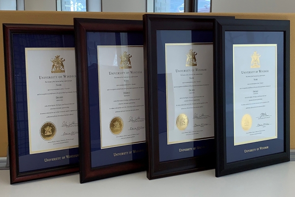 diploma frames