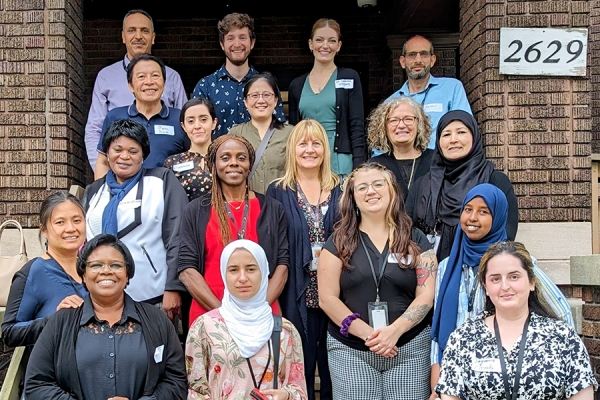 officials of the Psychological Services and Research Centre and the Multicultural Council of Windsor-Essex