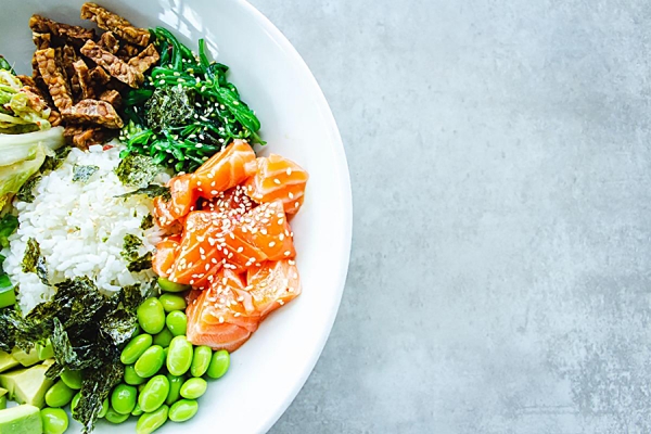 plate of healthy foods